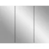 Spiegelschrank in grau/grau - (B) 80 x (H) 60 x (T) 15