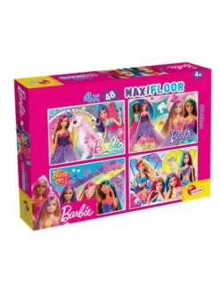 Spiel - Barbie Puzzle Df Maxi Floor 4 X 48