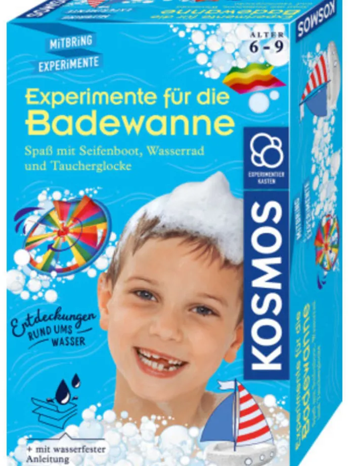 Spiel - Experimente für die Badewanne (Experimentierkasten)