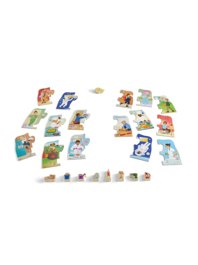 Spiel Meine ersten Spiele – Berufe Memo in mehrfarbig