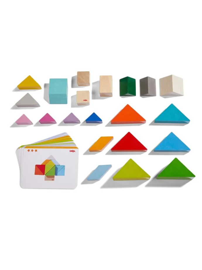 Spielbausteine Kreativbausteine Tangram in mehrfarbig