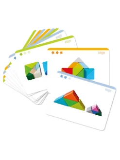 Spielbausteine Kreativbausteine Tangram in mehrfarbig