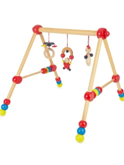 Spielbogen aus Holz in Mehrfarbig