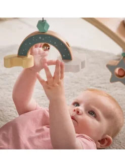 Spielbogen Baby Gym Spieltrapez aus Holz