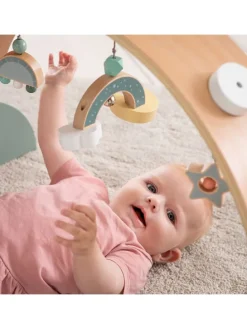 Spielbogen Baby Gym Spieltrapez aus Holz