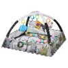 Spielbogen Krabbeldecke 2 in 1 in grau