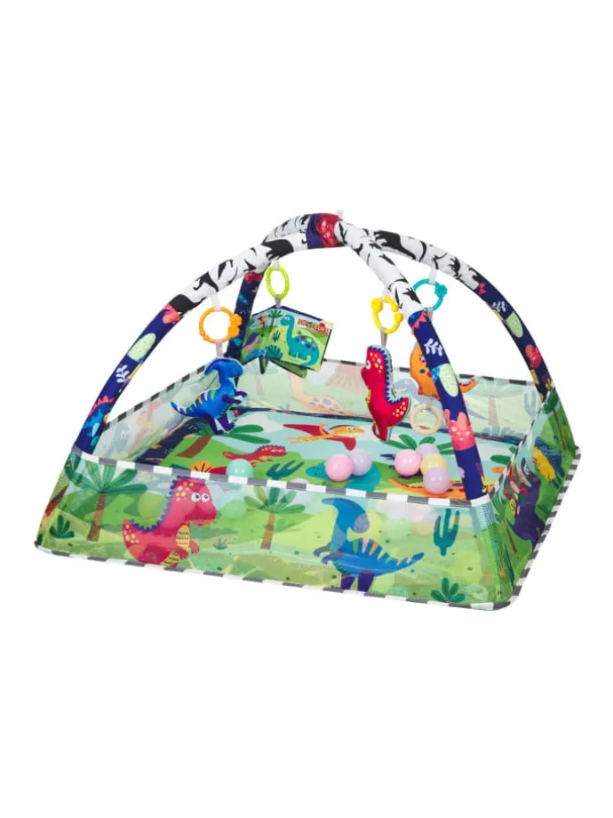 Spielbogen Krabbeldecke 2 in 1 in blau