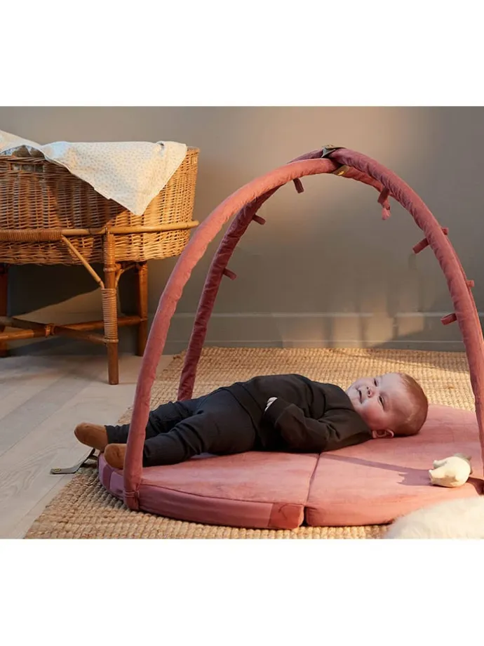 Spielbogen "Loui" in Rosa - Ø90 cm - ab Geburt