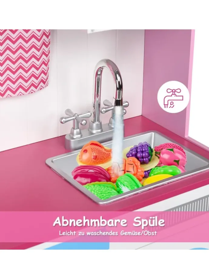 Spielküche ab 3 Jahren in Rosa