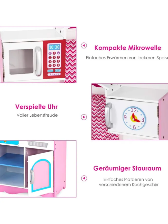 Spielküche ab 3 Jahren in Rosa
