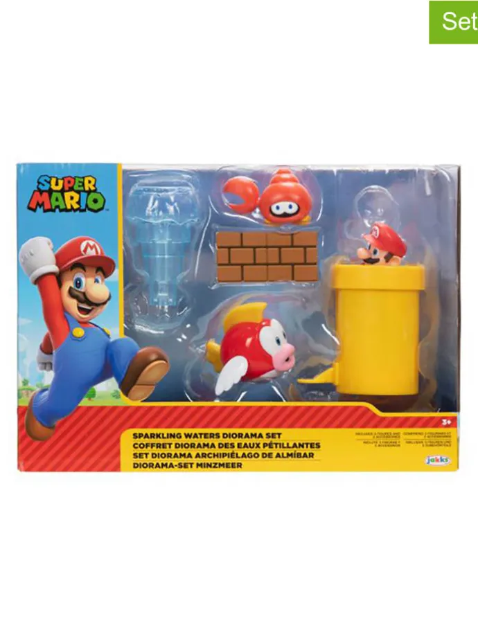 Spielset "Nintendo Super Mario Sparkling Waters Diorama" - ab 3 Jahren