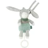 Spieluhr / Einschlafhilfe 22 cm - Esel in grau,gruen
