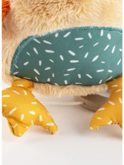 Spieluhr Eule Baby Geschenk in beige