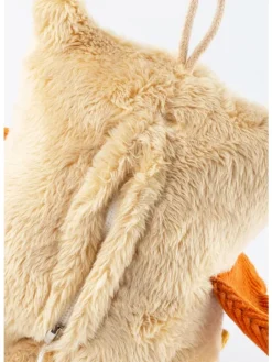 Spieluhr Eule Baby Geschenk in beige