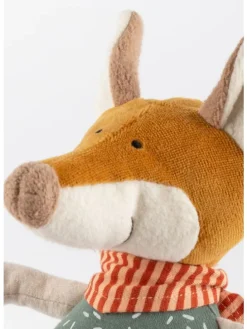 Spieluhr Fuchs Baby Geschenk in türkis