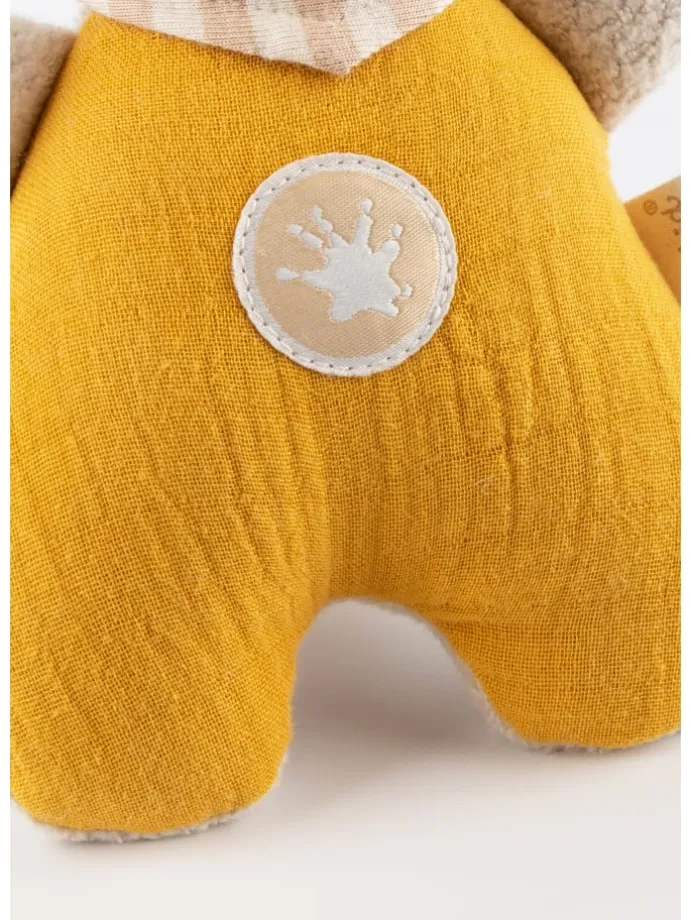 Spieluhr Giraffe Baby Geschenk in gelb
