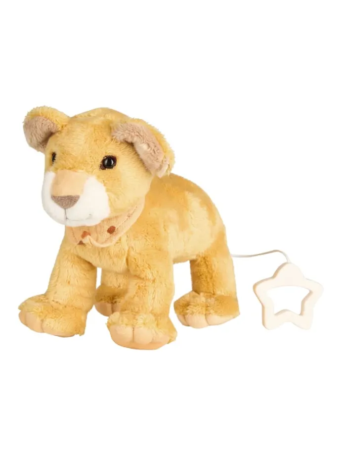 Spieluhr M LÖWE Leo in gelb
