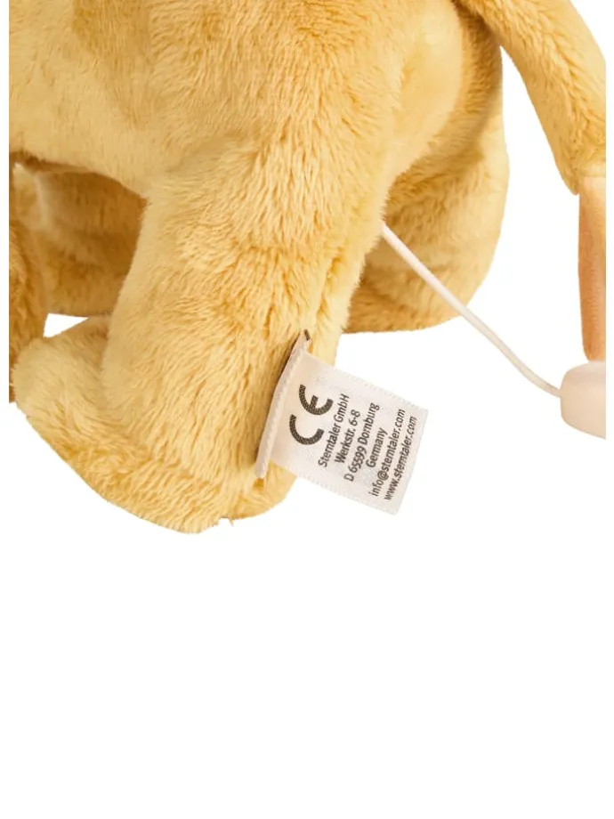 Spieluhr M LÖWE Leo in gelb