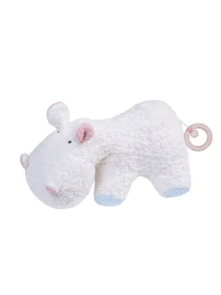 Spieluhr Nilpferd, Made in Germany, Größe: ca. 16x29 cm, Melodie LaLeLu