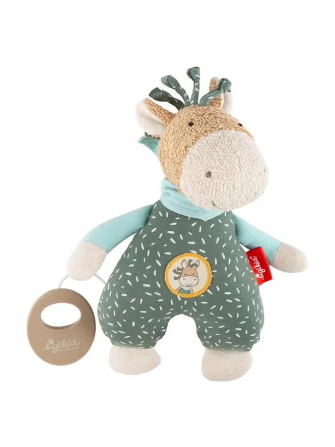 Spieluhr Pony Wiwi Wiah in grün/beige