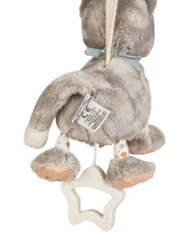 Spieluhr S KATZE Lilly in grau