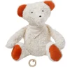 Spieluhr Teddy, GOTS, Made in Germany, Größe: ca. 34 cm, Melodie LaLeLu