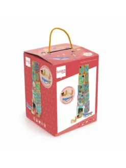 Spielzeug - SCRATCH - Stapelspiel Pyramide Ozean