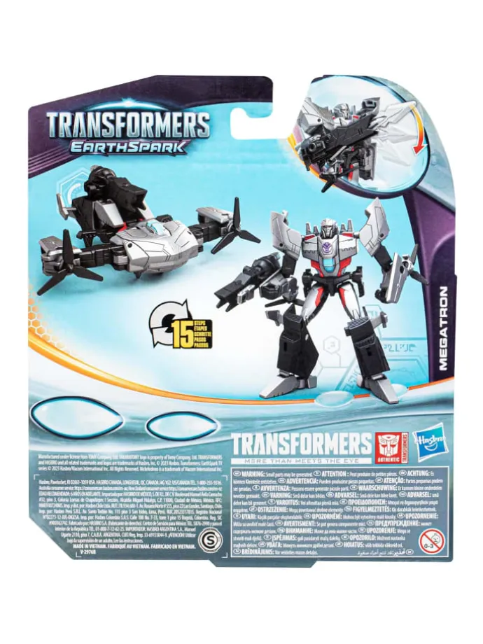 Spielzeug EarthSpark Warrior-Klasse Megatron Action-Figur 6+