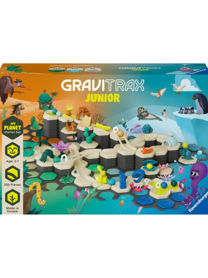 Spielzeug Ravensburger GraviTrax Junior Starter-Set XXL - Ab 3 Jahren
