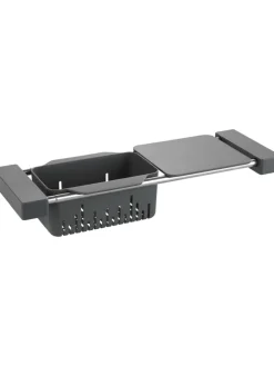 Spülen-Caddy "Cami" in Grau - (B)43,5 x (H)8 x (T)14 cm