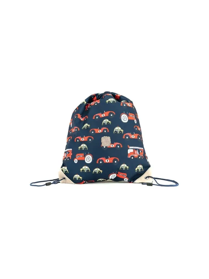 Sportbeutel Autos Navy in blau