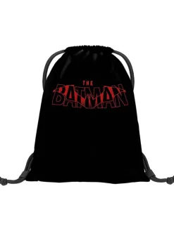Sportbeutel "Batman Red" in Schwarz