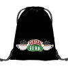 Sportbeutel "Central Perk" in Schwarz