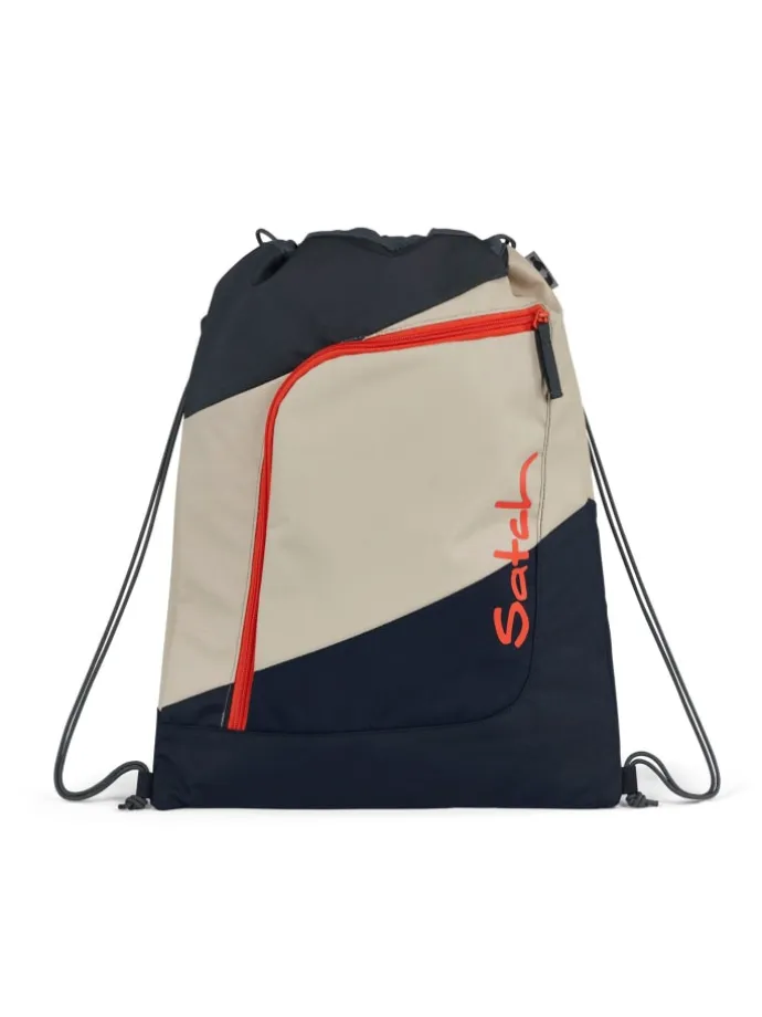 Sportbeutel Cliff Jumper in Grau/Blau/Beige