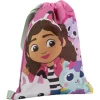 Sportbeutel "Gabby's Dollhouse" in Pink - (L)27 cm - (H)33 cm