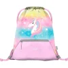 Sportbeutel "Rainbow Unicorn" in Rosa