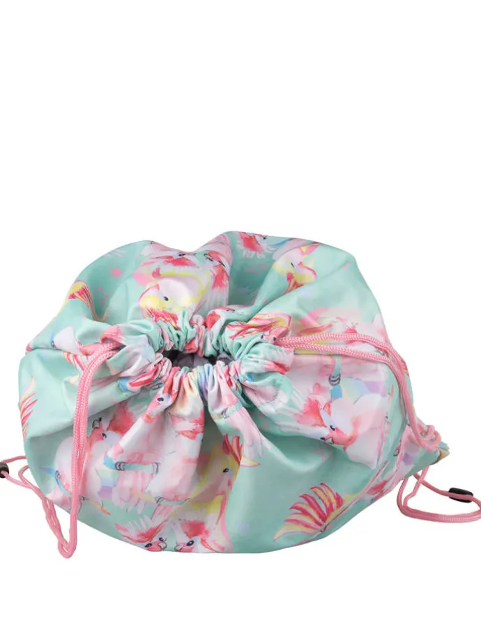 Sportbeutel Unicorn Birds, Purple Rain in lila/rosa