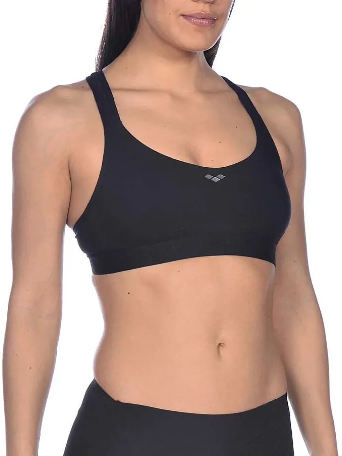 Sport-BH "Elettra" in Schwarz - Medium