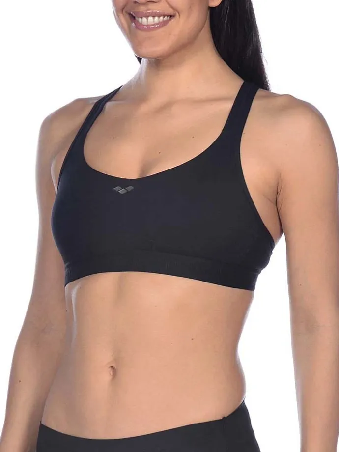 Sport-BH "Elettra" in Schwarz - Medium