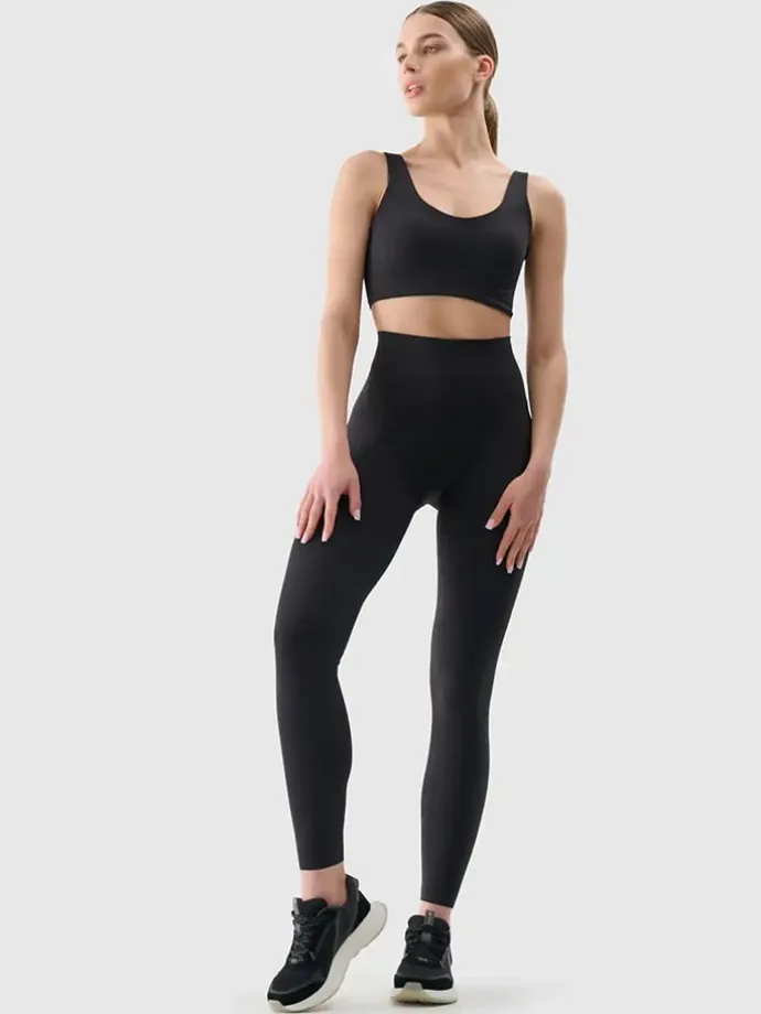Sport-BH in Schwarz - Low