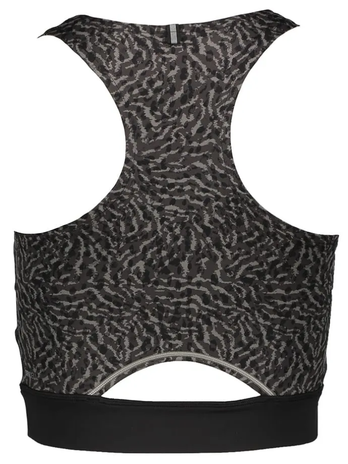 Sport-BH "Run High Shine" in Schwarz