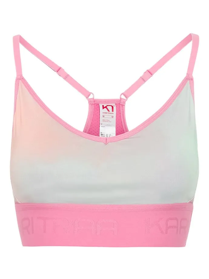Sport-BH "Var" in Rosa/ Hellblau