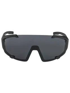 Sportbrille "Hawkeye" in Schwarz