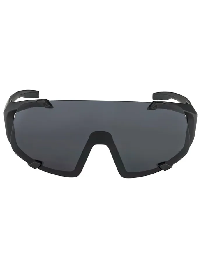 Sportbrille "Hawkeye" in Schwarz