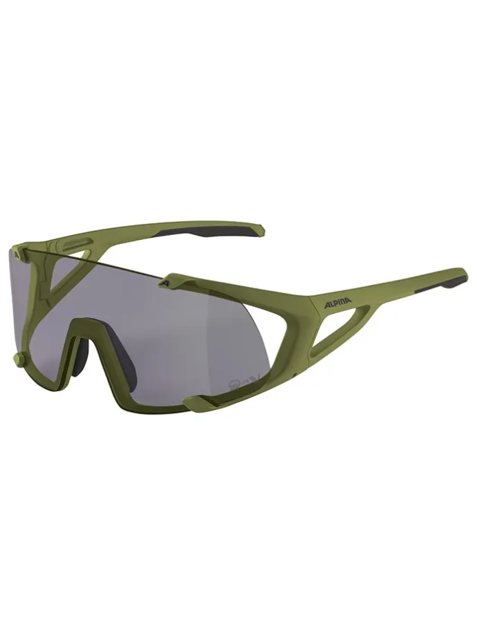Sportbrille "Hawkeye S Q-LITE V" in Grün