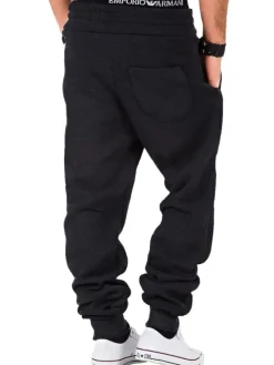 Sporthose STUART in Anthrazit/Weiß