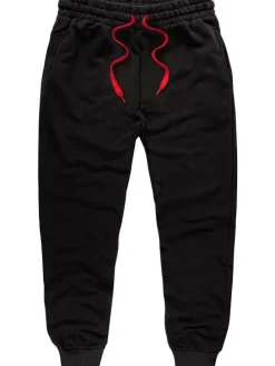 Sporthose STUART in Schwarz/Rot