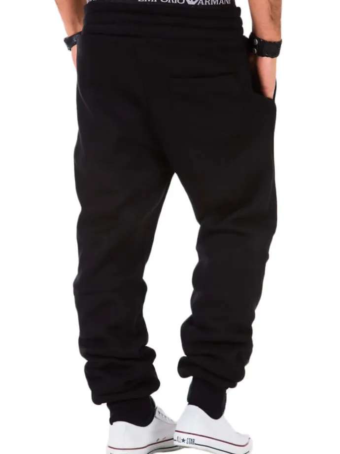 Sporthose STUART in Schwarz/Rot