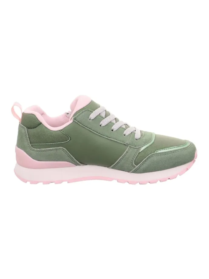 Sportliche Schnürschuhe in Grün