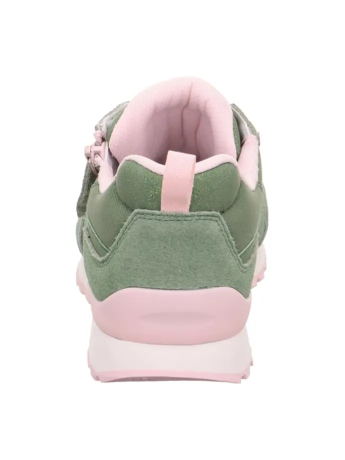 Sportliche Schnürschuhe in Grün
